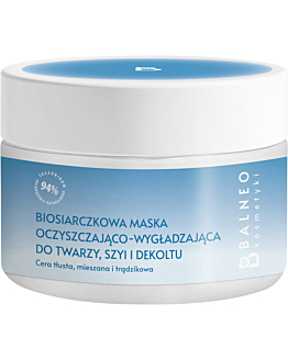 Balneokosmetyki Biosiarczkowa maska oczyszczająco-wygładzająca do twarzy, szyi i dekoltu 