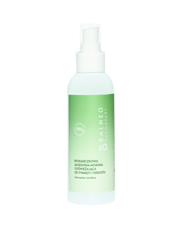 Balneocosmetici Biosolfuro spray rinfrescante all'aloe per viso, collo e décolleté