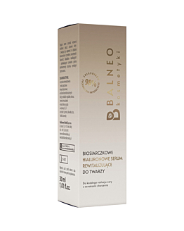 Balneokosmetyki Biosiarczkowe hialuronowe serum rewitalizujące do twarzy