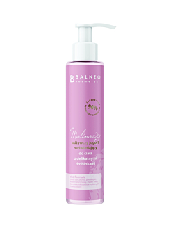 Balneocosmetici Yogurt nutriente illuminante per il corpo ai lamponi con delicate particelle