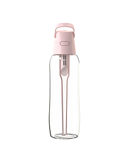 Dafi Solid Max Butelka z wkładem filtrującym 1L Baby Pink