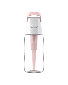 Dafi Solid Butelka z wkładem filtrującym, Baby Pink, 500ml 