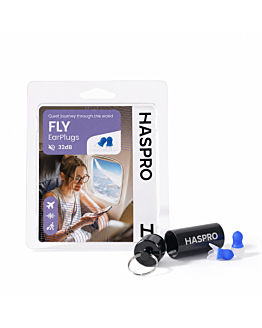 Haspro Fly EarPlugs, Zatyczki do uszu podczas podr&oacute;ży