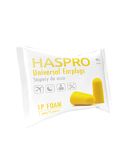 Haspro 1P Foam, Stopery do uszu piankowe