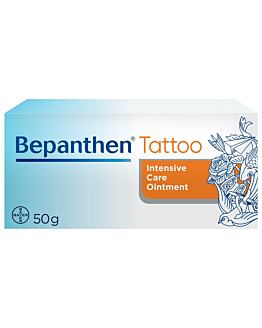 Bepanthen Tattoo, Maść do pielęgnacji wytatuowanej skóry, 50 g
