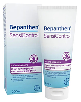 Bepanthen SensiControl, Krem, 200 ml