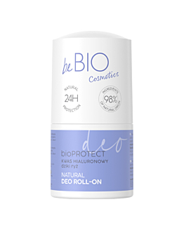 BeBIO Deo (W) Roll-on Hyaluro bioProtect, dziki ryż, 50 ml