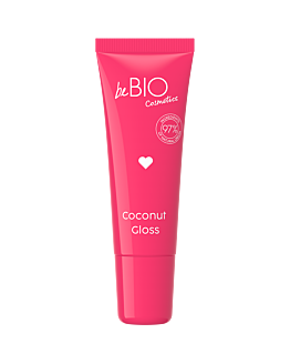 BeBIO Glazed Lips Naturalny żelowy olejek do ust Coconut Glass