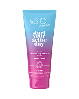 BeBio Start Your Active Day Naturalny Izotoniczny Balsam do ciała Nawilżenie
