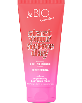 BeBio Start Your Active Day Naturalny Peeling-Maska Regeneracja