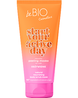 BeBio Start Your Active Day Naturalny Peeling-Maska Odżywienie 