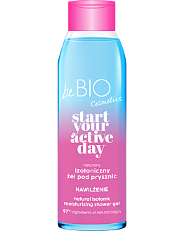 BeBio Start Your Active Day Naturalny Izotoniczny Żel pod prysznic Nawilżenie 