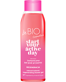 BeBio Start Your Active Day Naturalny Izotoniczny Żel pod prysznic Regeneracja 