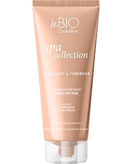BeBio Spa Collection Naturalny odżywczy krem do rąk Bergamot & Tuberose