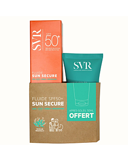 SVR Sun Secure Zestaw Dermokosmetyków, Fluide SPF50+ 50ml + Lait Après Soleil 50ml
