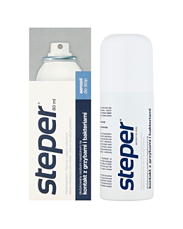Steper, Aerozol do stóp, 80 ml