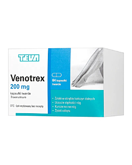 Venotrex 200 mg Kapsułki, 64 szt.