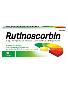 Rutinoscorbin, 90 tabletek