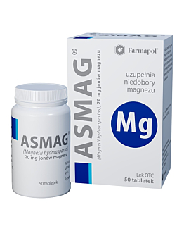 Asmag 20 mg Tabletki 50 szt.