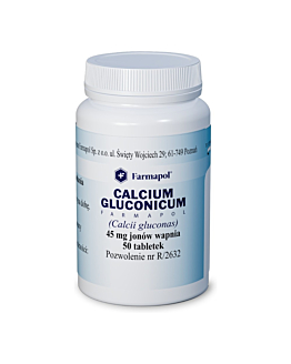 Calcium Gluconicum 50 Tabletek