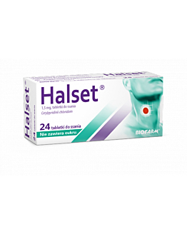 Halset Tabletki do ssania, 24 szt.