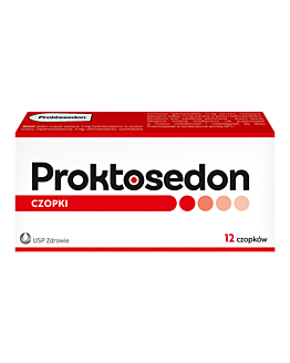 Proktosedon Czopki doodbytnicze, 12 szt.