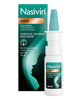 Nasivin Kids 0,025% aerozol do nosa 