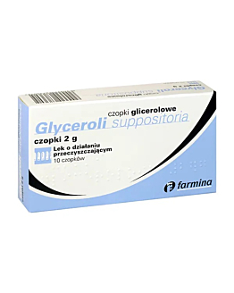 Farmina Czopki glicerynowe 2 g, 10 szt.