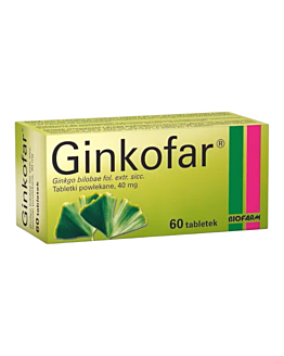 Ginkofar Tabletki, 60 szt.