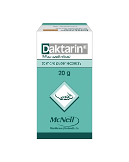 Daktarin 20 mg/g Puder leczniczy, 20 g