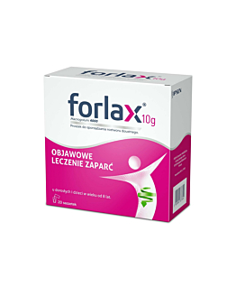 Forlax 10 g proszek do sporządzania roztworu doustnego, 20 sasz.