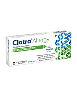 Clatra Allergy 20 mg Tabletki
