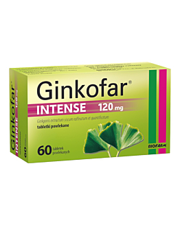 Ginkofar Intense 120 mg Tabletki powlekane, 60 szt.
