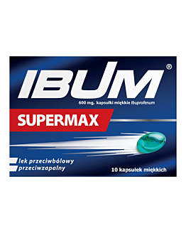 Ibum Supermax 600 mg Kapsułki miękkie, 10 szt.