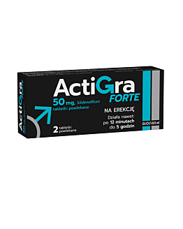Actigra Forte 50 mg, tabletki powlekane
