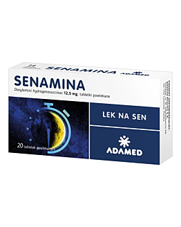 Senamina 12,5 mg Tabletki powlekane, 20 szt.