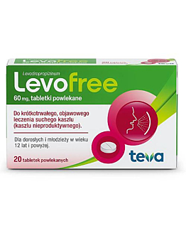 Levofree 60 mg tabletki powlekane 20 szt.