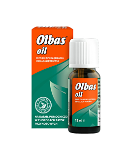 Olbas Oil Płyn do sporz. inhalacji Parowej 0,1 ml, 12 ml
