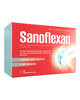 Sanoflexan 1500 mg Proszek do sporządzania roztworu doustnego, 30 sasz.