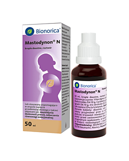 Mastodynon N Lek stosowany wspomagająco w zespole napięcia przedmiesiączkowego krople doustne, 50 ml