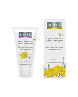 Nikel eko-krem z kwiatem immortelle i wit. E, skóra sucha 50ml
