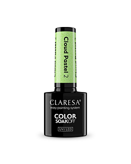 Claresa Color Soak Off UV/LED Cloud Pastel lakier hybrydowy 2, 5g
