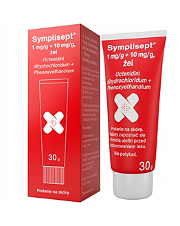 Symplisept 1 mg/g + 10 mg/g żel 30 g
