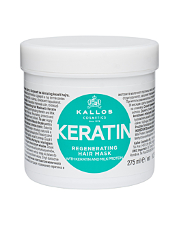 Kallos KJMN Keratin Maska do włosów z keratyną i proteinami mleka 