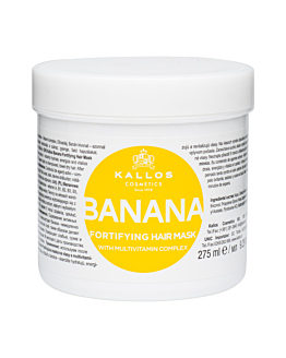 Kallos KJMN Banana Maska do włosów z kompleksem multiwitaminowym 