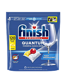 Finish Quantum Tabletki do zmywarki Lemon 120 szt. 