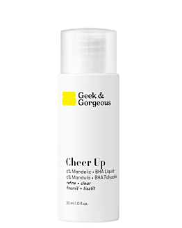 Geek & Gorgeous Cheer Up Tonico Esfoliante con Acido Mandelico + BHA 6%  30 ml