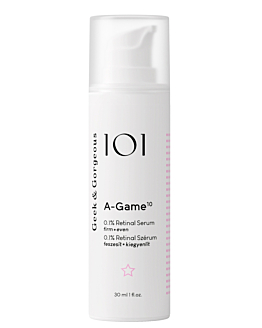 Geek & Gorgeous A-Game 10 Przeciwzmarszczkowe serum z retinalem 0,1% 