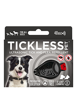 Tickless Pet Black Urządzenie chroniące przed kleszczami 