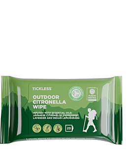 Tickless Citronella Chusteczki na komary i kleszcze 20 szt